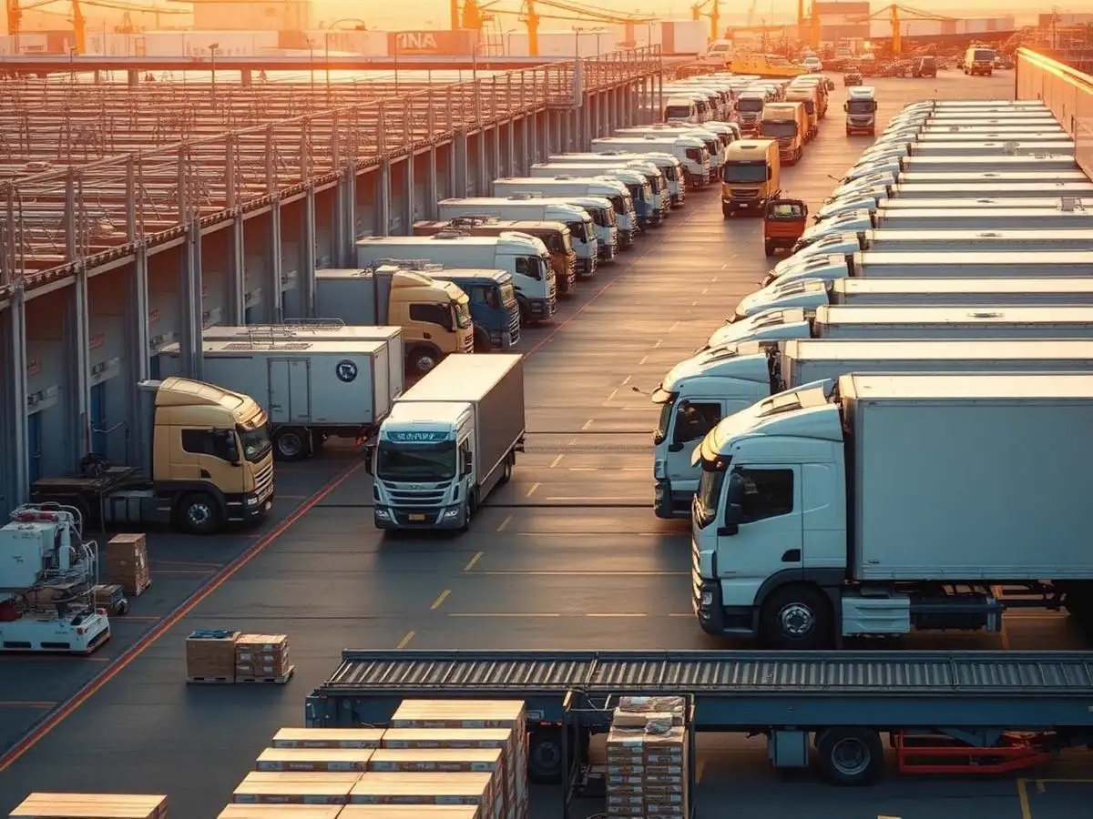 Plateforme de prestation logistique : préparation de commandes, stockage et flux de distribution